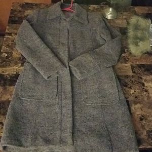 COPY - Wool Fitted Long Dress Collard Jacket